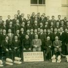 Zakończenie roku szkolnego 1935/6 w Szkole Rolniczej w Janowcu, dr E. Niemczynow...
