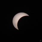 Maciej Grzmiel fotografował zaćmienie Słońca w Fojutowie. 