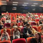 Uczestnicy wyjazdu w Teatrze Kameralnym (fot. Dorota Czerwińska) 