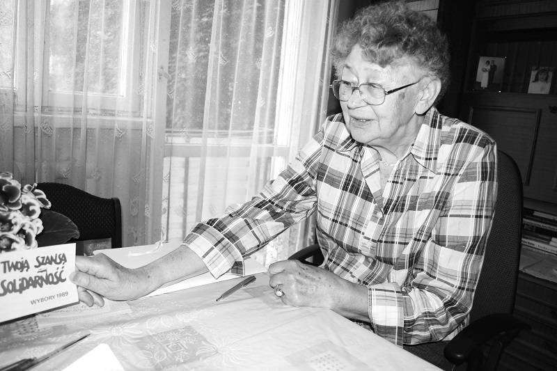 Dla Haliny Malinowskiej słowo solidarność miało znaczenie przede wszystkim społeczne. Ideę solidarności przez dziesiątki lat wcielała w życie z niezmienną konsekwencją fot. Karol Gapiński