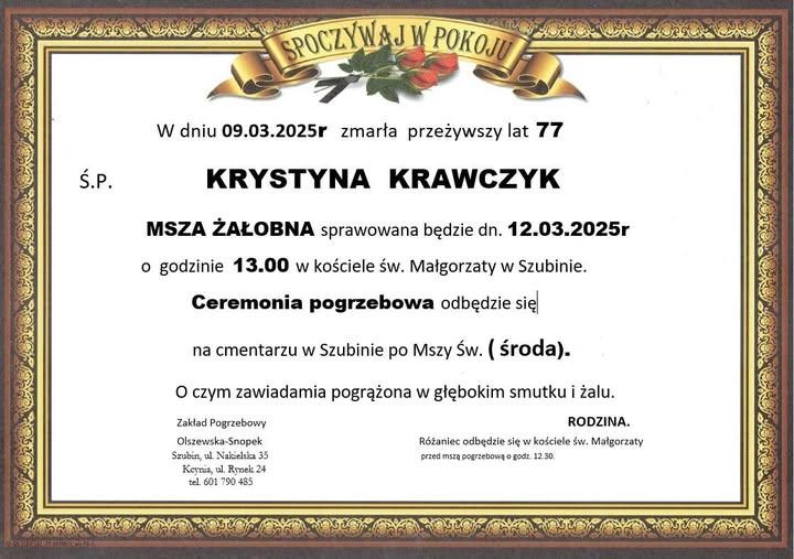 Krystyna Krawczyk