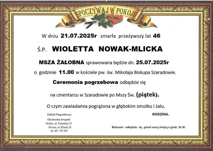 Wioletta Nowak-Mlicka