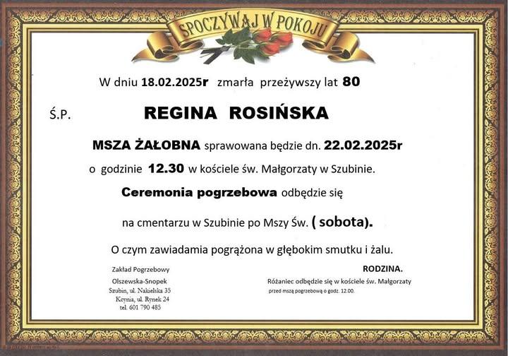 Regina Rosińska