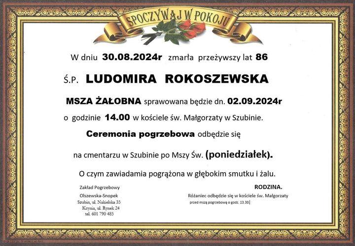 Ludomira Rokoszewska