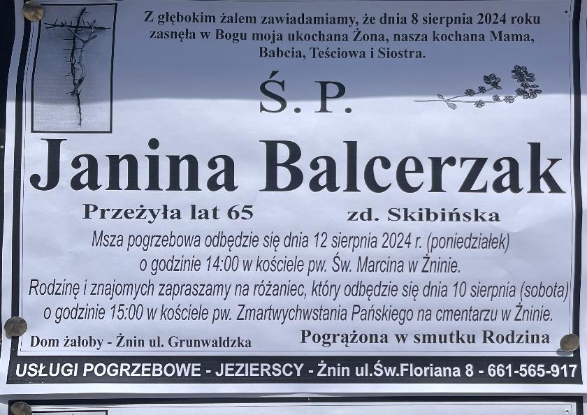 Janina  Balcerzak 