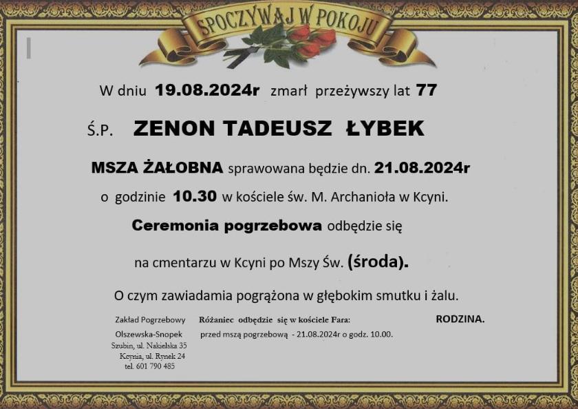 Zenon Tadeusz Łybek