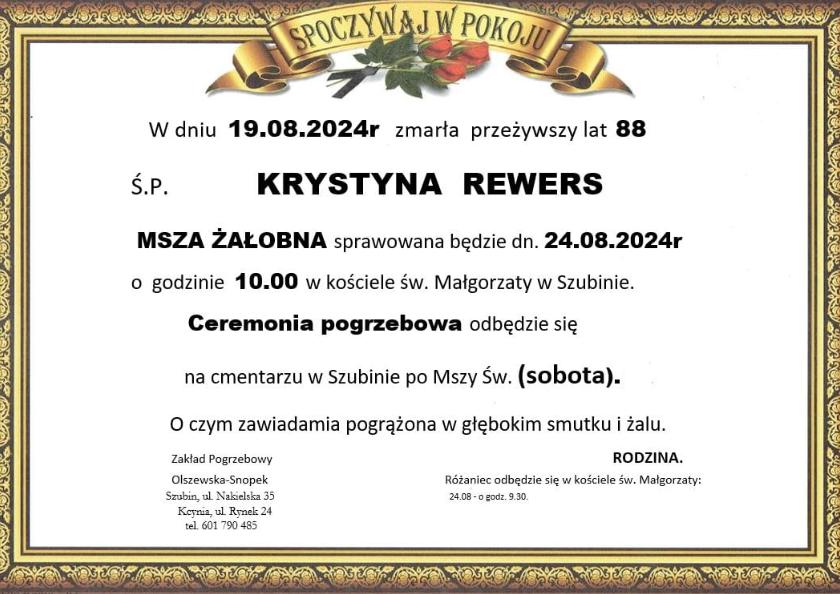 Krystyna Rewers