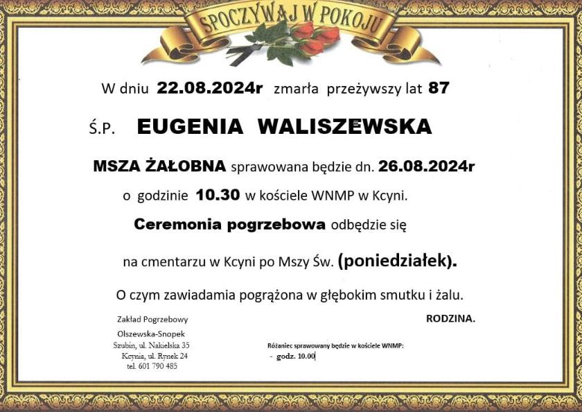 Eugenia Waliszewska