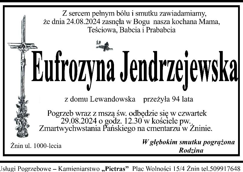 Eufrozyna Jendrzejewska