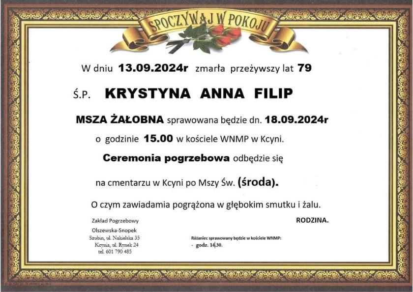 Krystyna Anna Filip