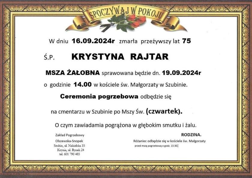 Krystyna Rajtar