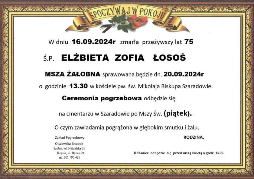 Elżbieta Zofia Łosoś