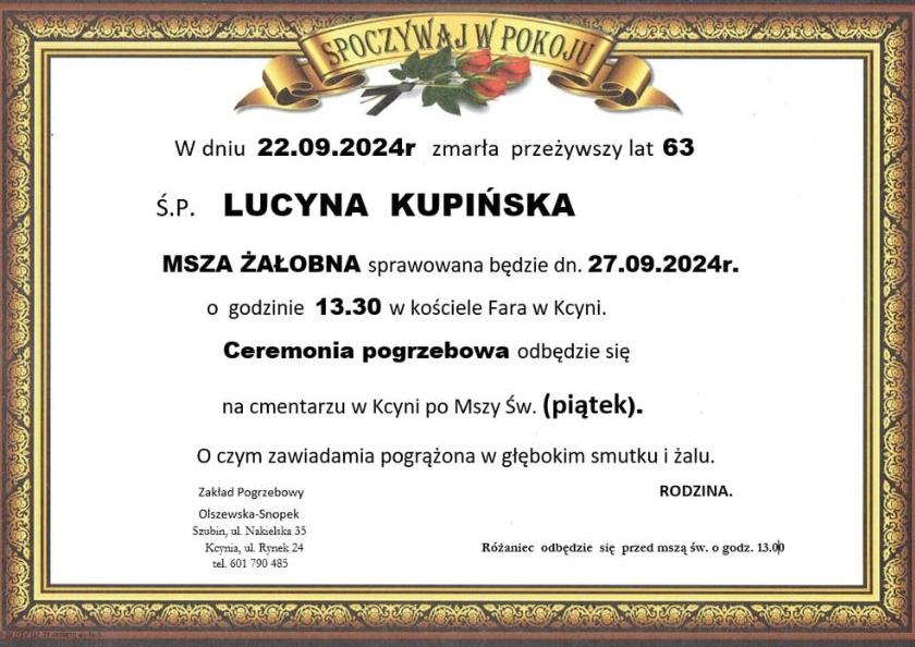 Lucyna Kupińska
