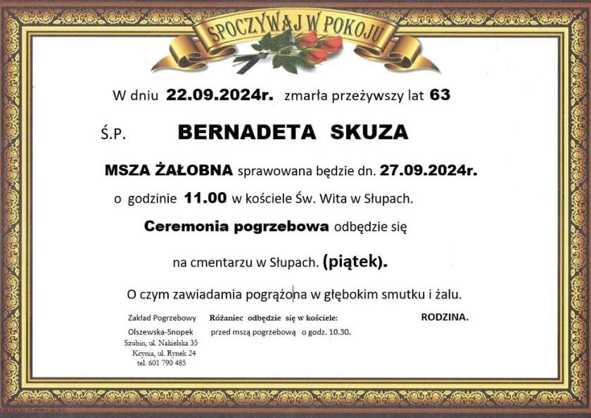 Bernadeta Skuza