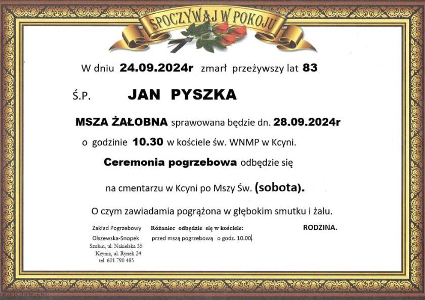 Jan Pyszka