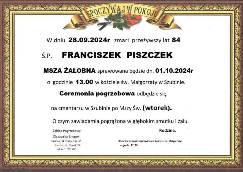 Franciszek Piszczek