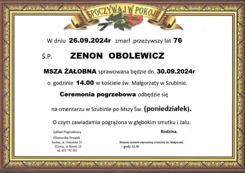 Zenon Obolewicz