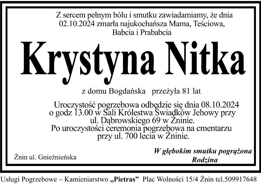 Krystyna Nitka