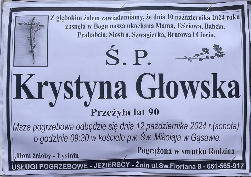 Krystyna  Głowska