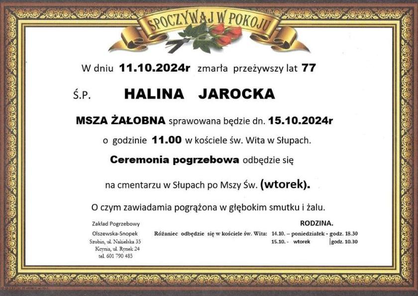 Halina Jarocka