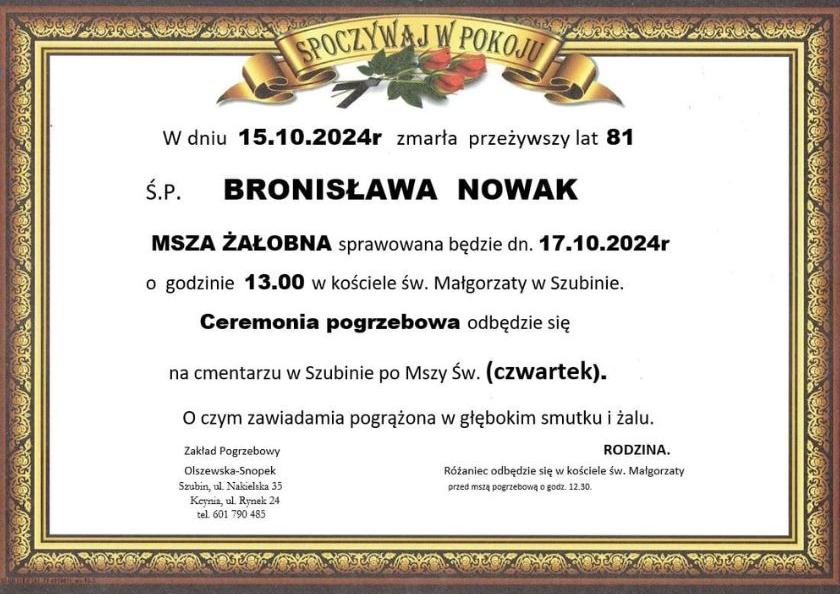 Bronisława Nowak