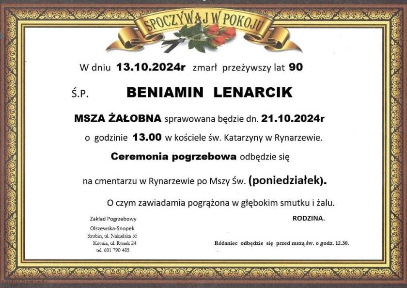 Beniamin Lenarcik