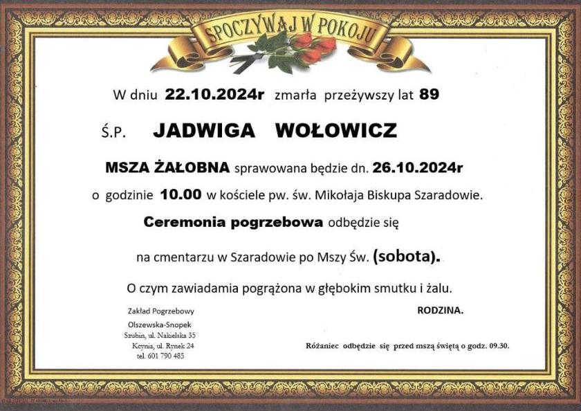 Jadwiga Wołowicz