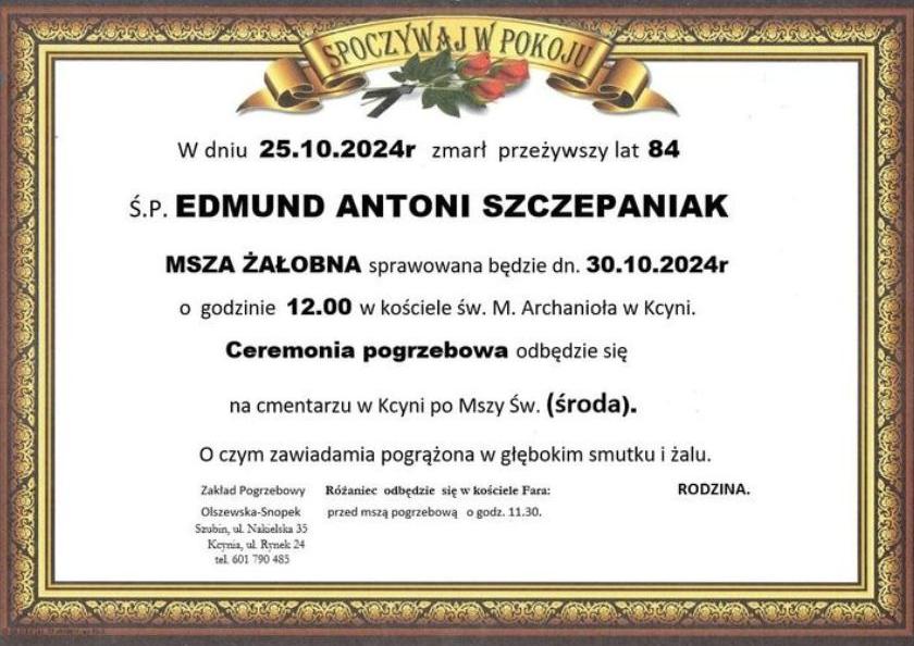 Edmund Antoni Szczepaniak