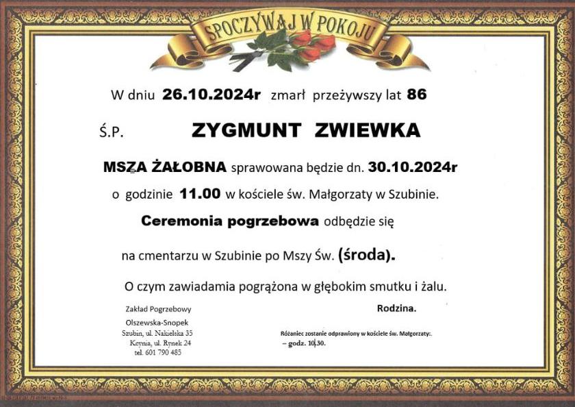 Zygmunt Zwiewka