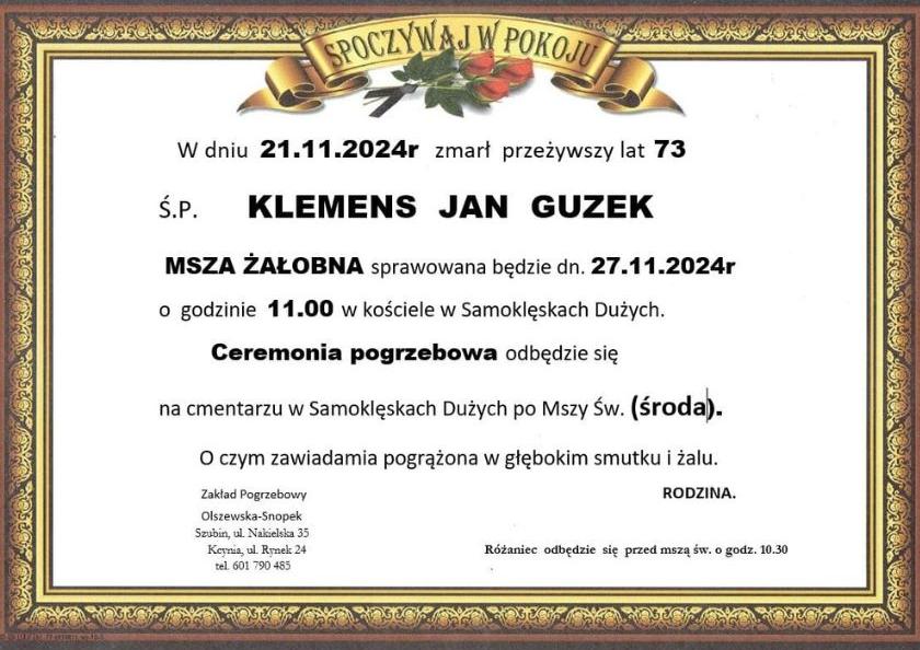 Klemens Jan Guzek