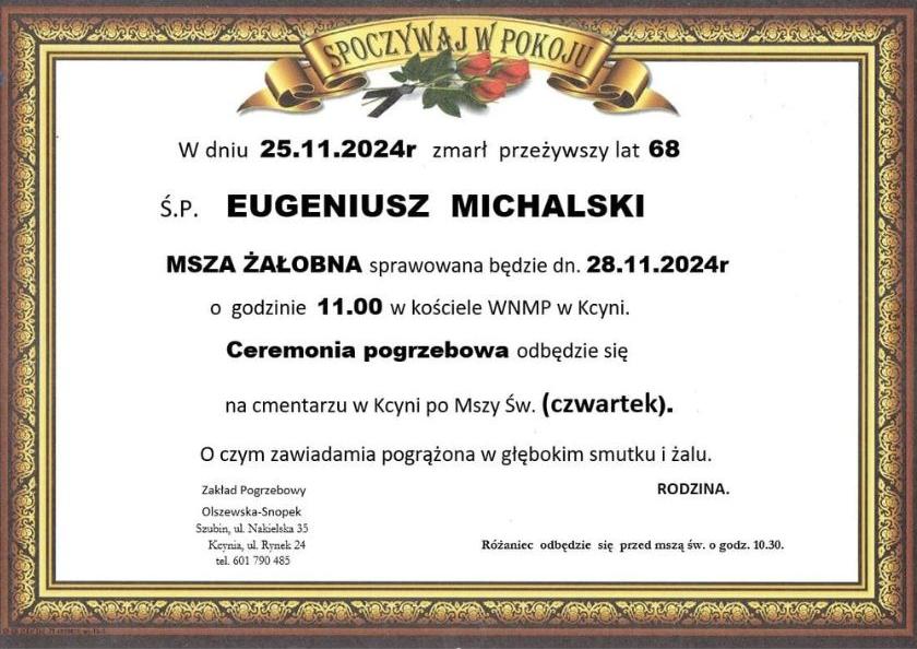 Eugeniusz Michalski