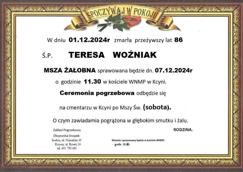 Teresa Woźniak