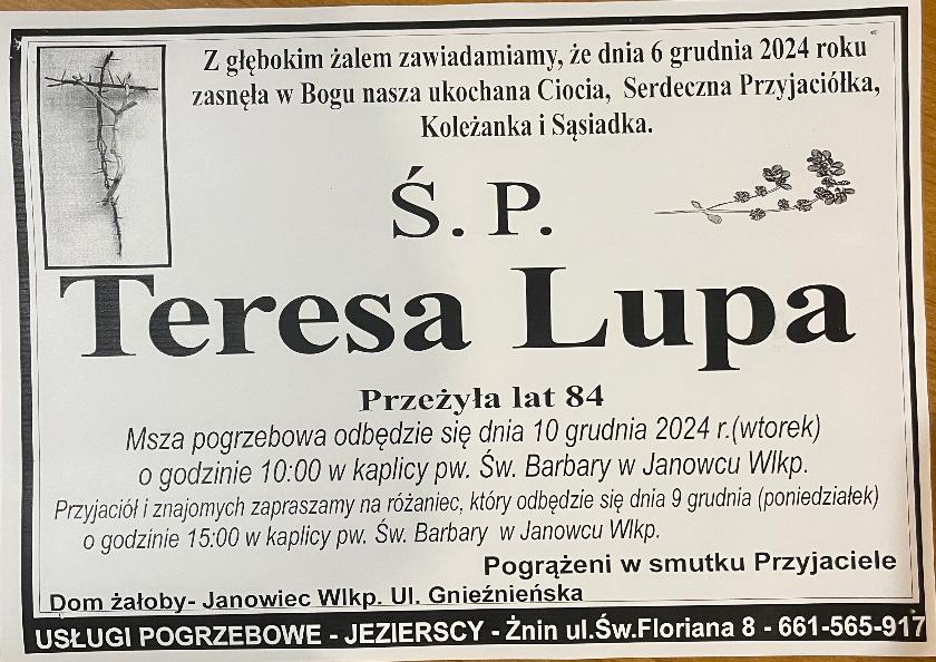 Teresa  Lupa