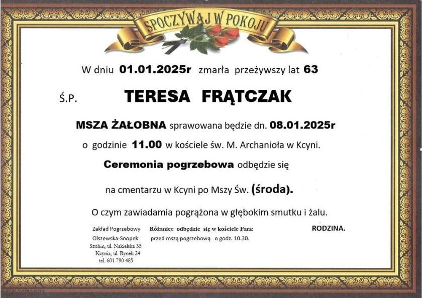 Teresa Frątczak