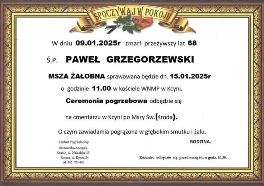 Paweł Grzegorzewski