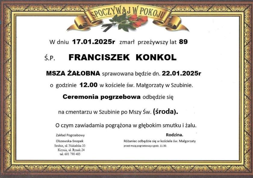 Franciszek Konkol