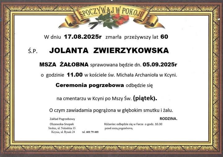 Jolanta Zwierzykowska