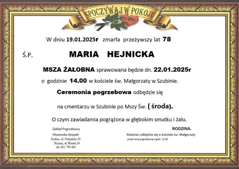 Maria Hejnicka