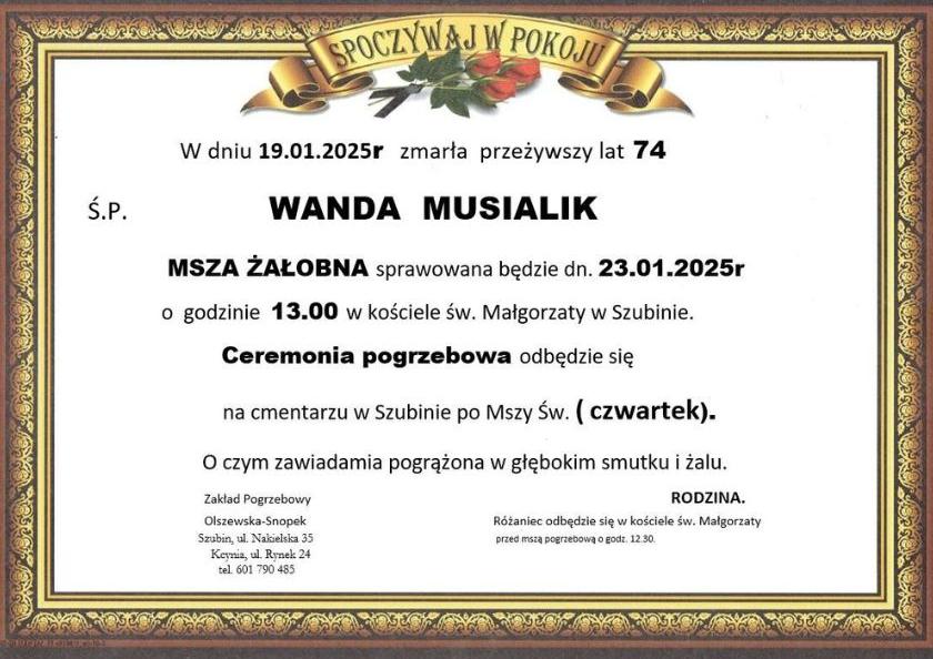 Wanda Musialik