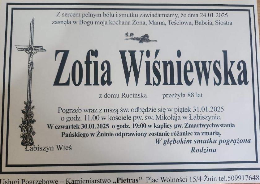 Zofia Wiśniewska