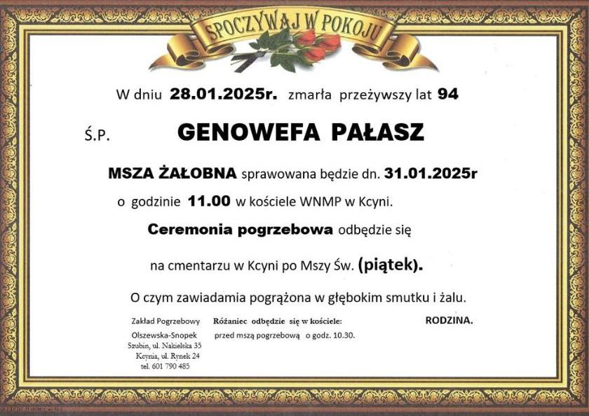 Genowefa Pałasz