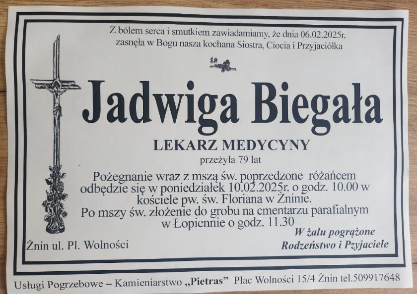 Jadwiga Biegała