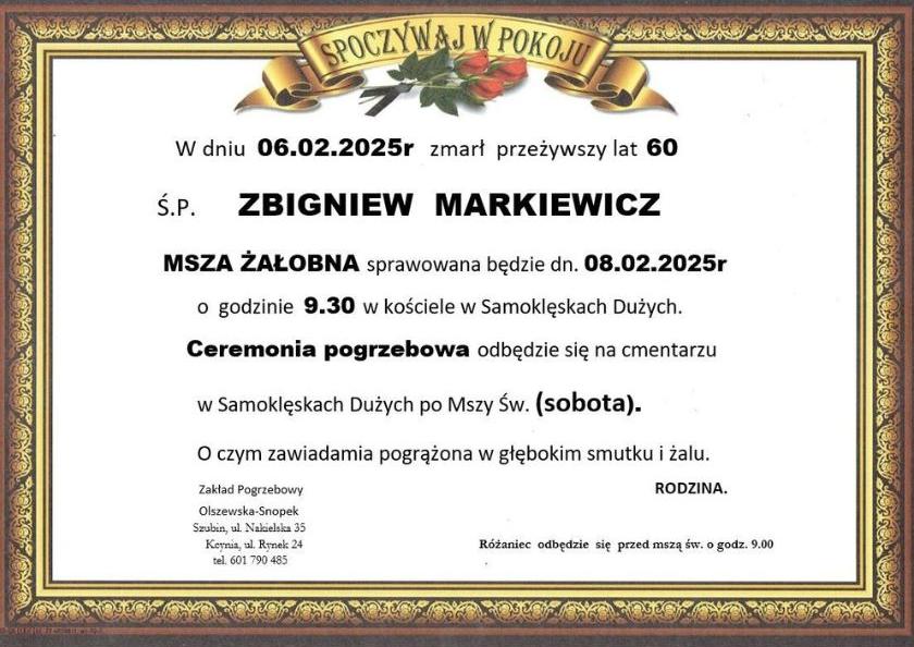 Zbigniew Markiewicz