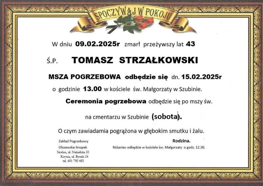 Tomasz Strzałkowski