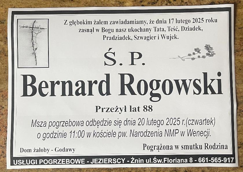 Bernard  Rogowski