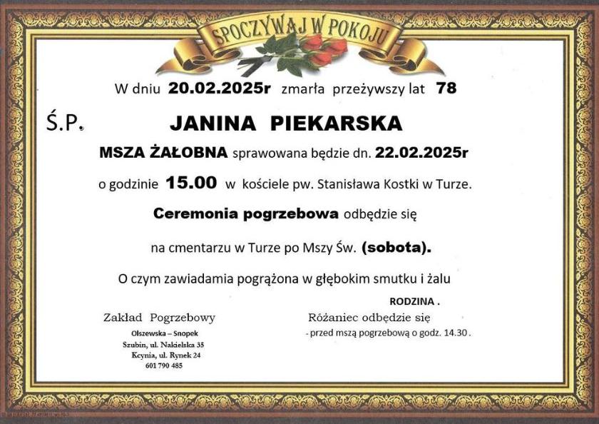 Janina Piekarska