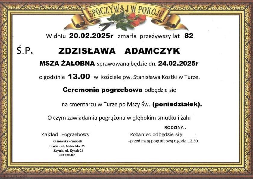 Zdzisława Adamczyk