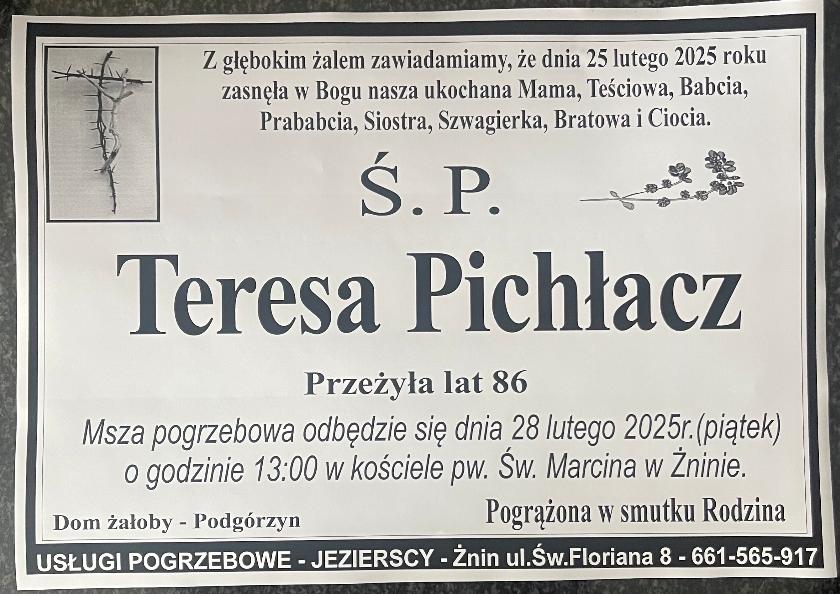 Teresa  Pichłacz 