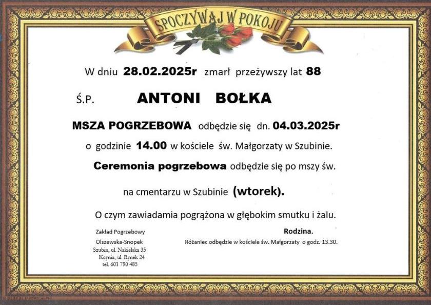 Antoni Bołka