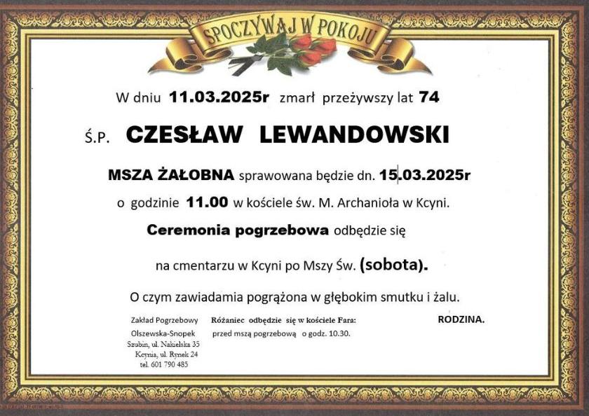 Czesław Lewandowski